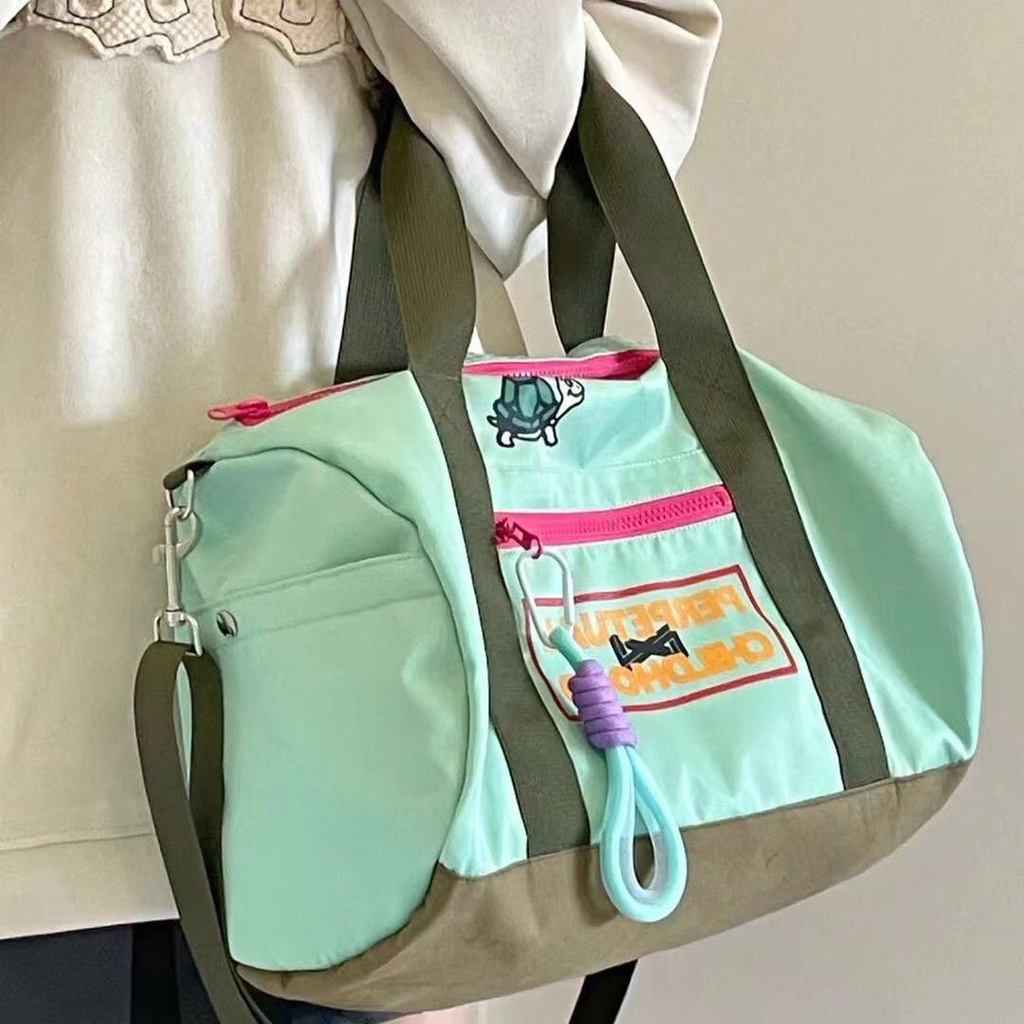 [พร้อมส่ง] Housedesign ของแท้ กระเป๋าสะพายไหล่ แบบหนา จุของได้เยอะ น้ําหนักเบา สําหรับนักเรียน ไปยิม เดินทาง ไปต่างประเทศ