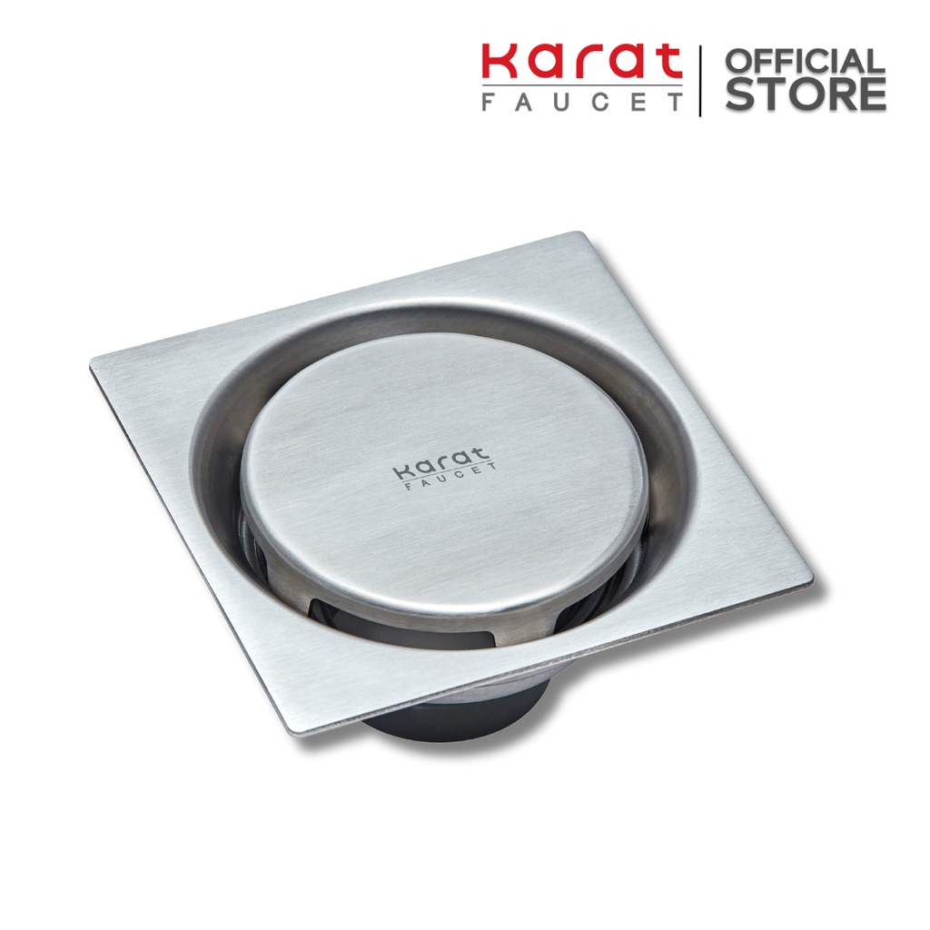 Karat Faucet ตะแกรงระบายน้ำแบบเหลี่ยม รุ่น KA-01-834-WTR