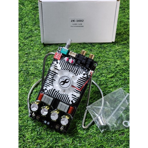 ZK-1602 Wuzhi **ของแท้** TDA7498E บอร์ดขยายเสียงดิจิทัล 160W*160W ช่องคู่ 220W DC15-35V แอมป์จิ๋ว di