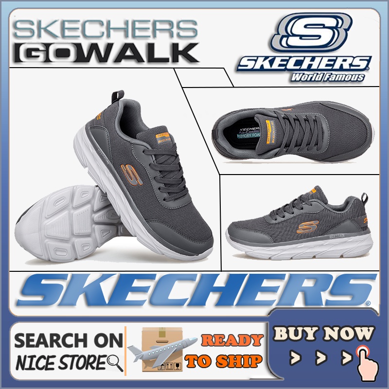 [penghantaran Ekspres] SKECHERS_ GO-WALK รองเท้ากีฬา สลิปออน กลางแจ้ง แฟชั่น สําหรับผู้ชาย Kasut Sukan Lelaki 8NL5 HUP4