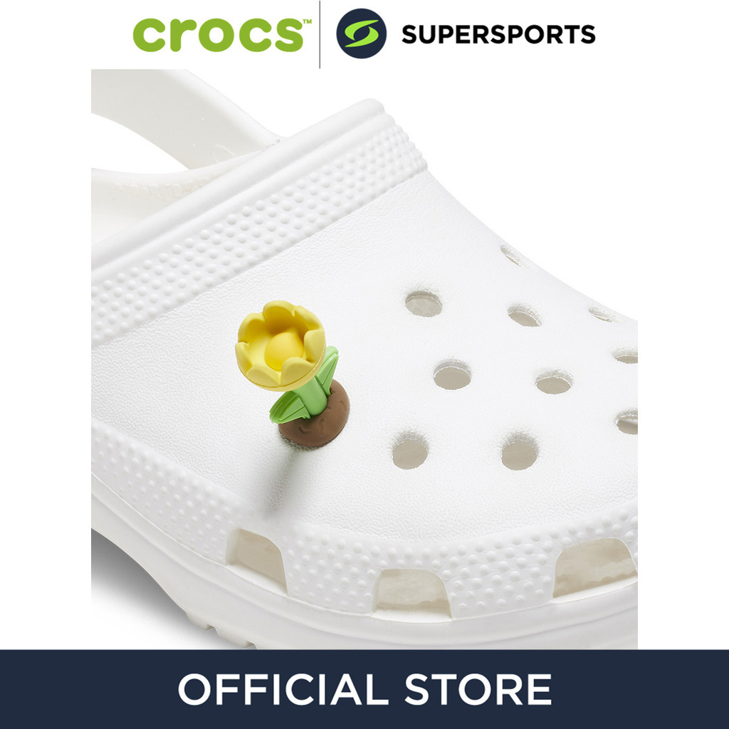 CROCS Jibbitz Yellow 3D Flower ตัวติดรองเท้า
