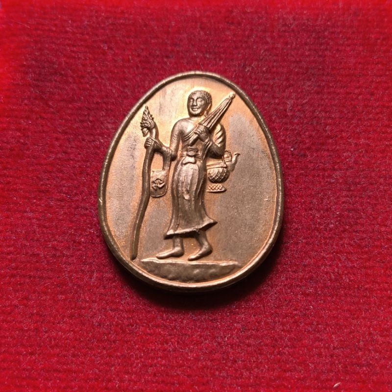 ✅พระแท้ เหรียญทองแดงพระสีวลี อรหันต์แห่งโชคลาภ มหาลาโภ เมตตา ปลดหนี้ รับทรัพย์ ปลอดภัย วัดพนัญเชิง อยุธยา ปี 2543