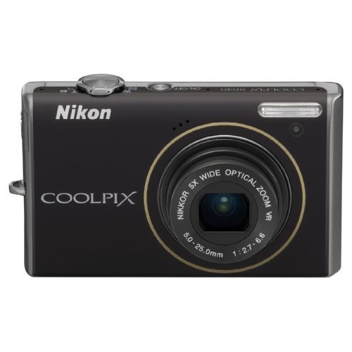 【ส่งตรงจากญี่ปุ่น】กล้องดิจิทัล Nikon Coolpix S640 Deep Black S640Bk

