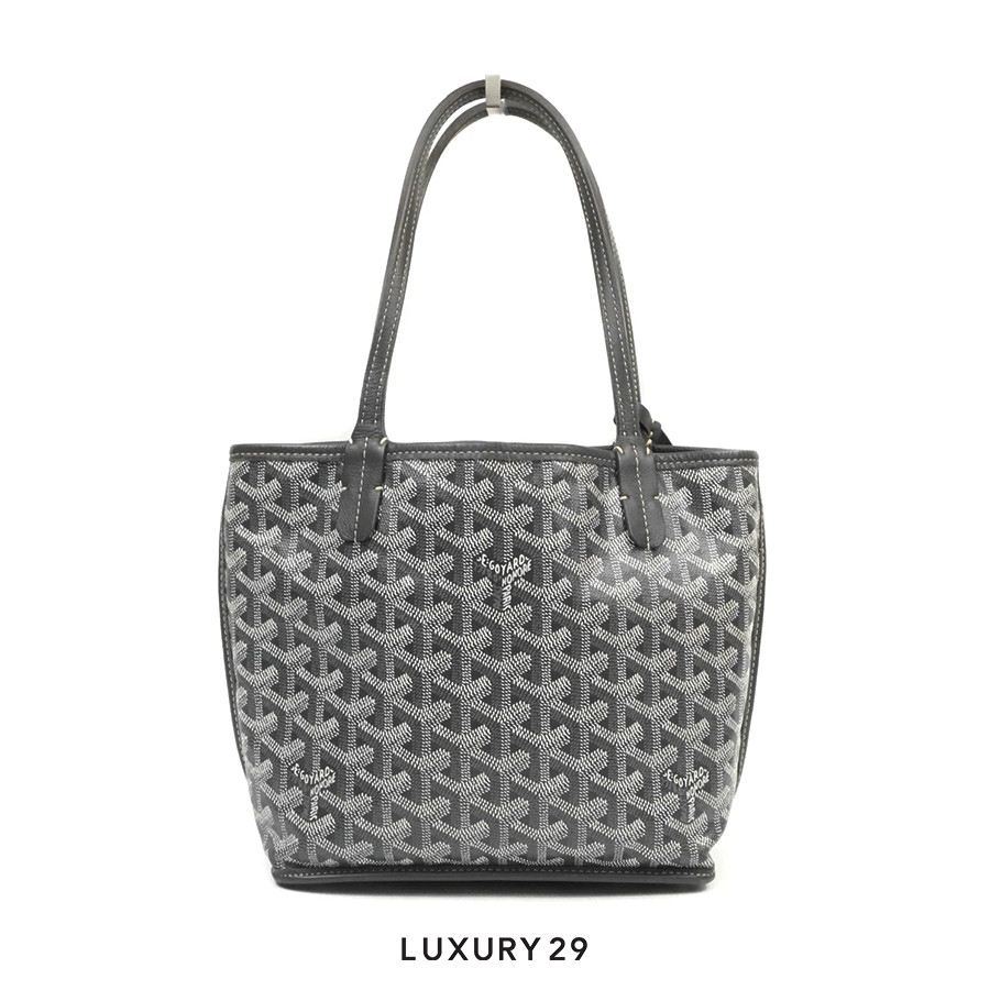 Goyard Anjou Mini Bag Grey