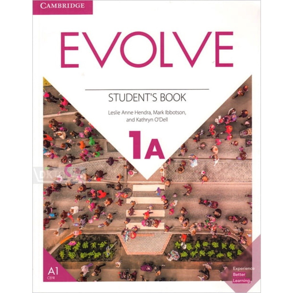 DKTODAY หนังสืออย่างเดียว EVOLVE 1A:STUDENT'S BOOK **ไม่มีโค๊ดออนไลน์**