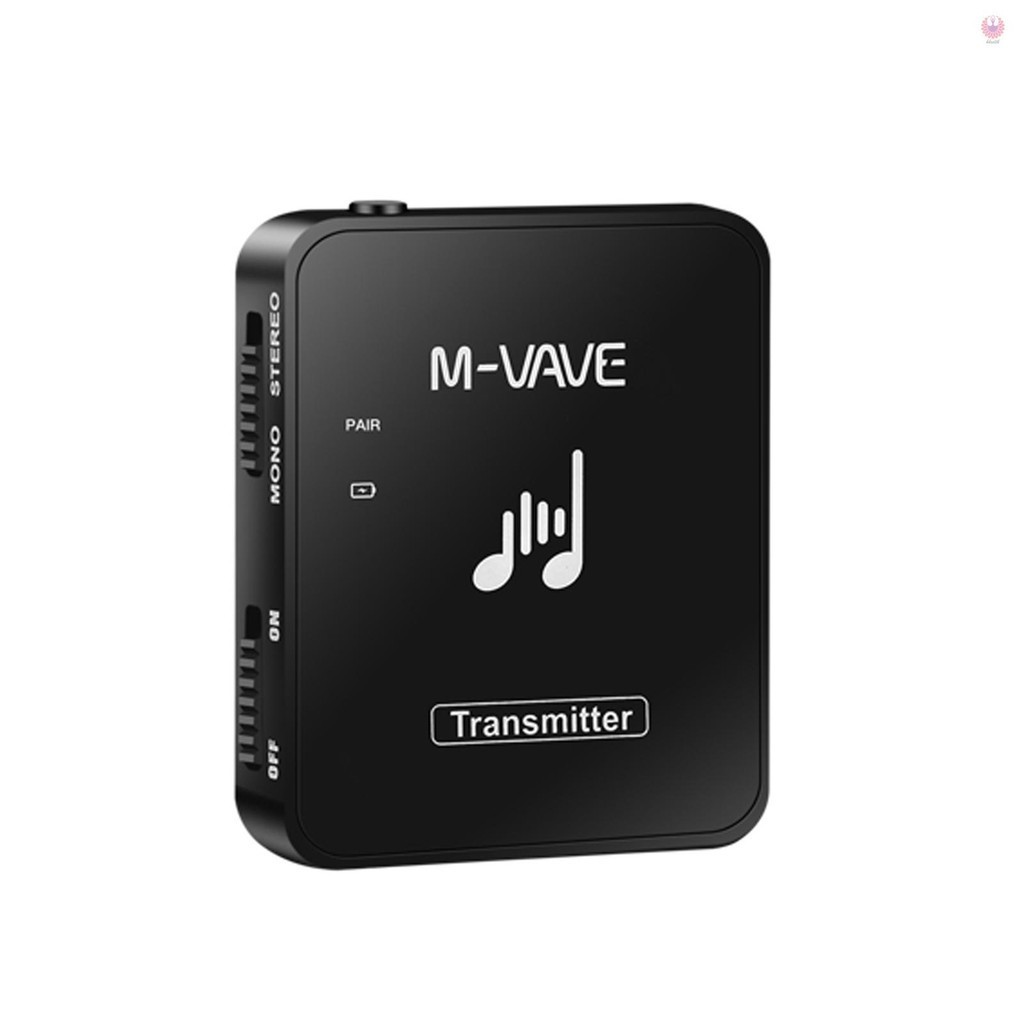 🚀[Stock Ready]M-VAVE WP-10 2.4GHz Wireless Ear Back Transmitter Rechargeable Emitter of Wireless Earphone Monitor Trans