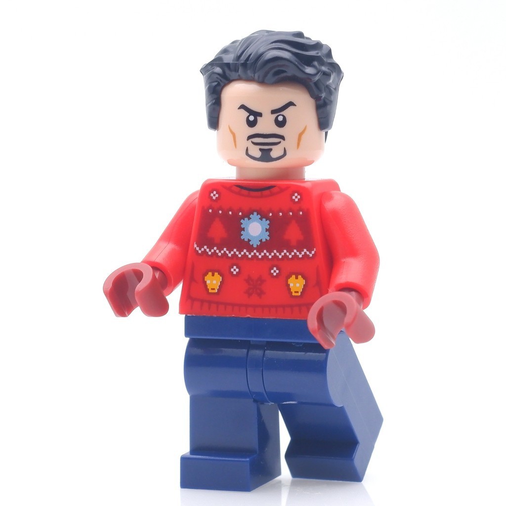 LEGO Marvel Tony Stark Christmas *new