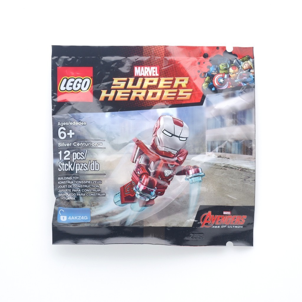 LEGO Marvel Iron Man Silver Centurion polybag *new