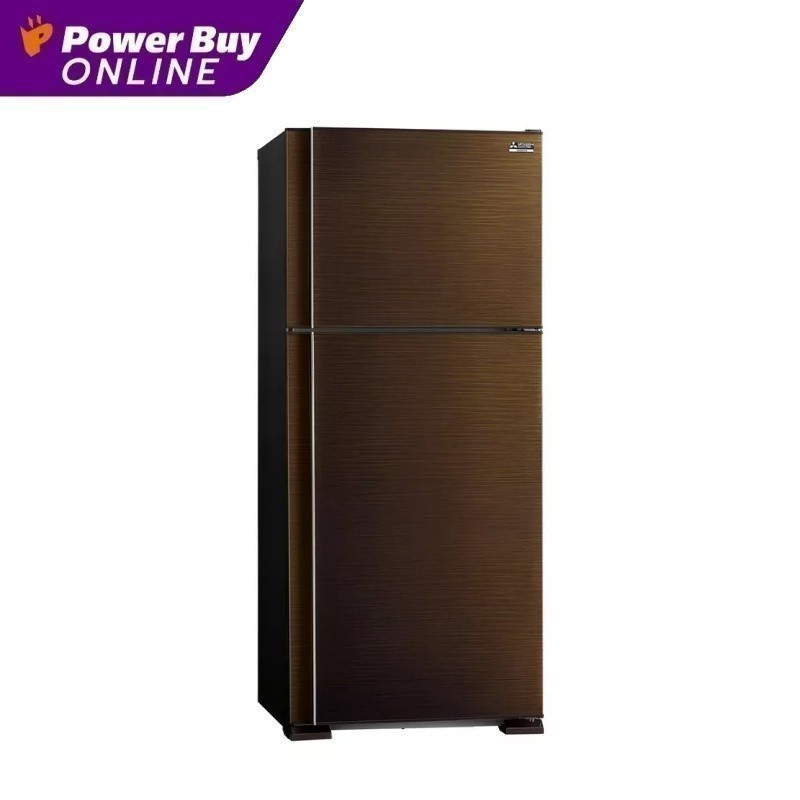 MITSUBISHI ELECTRIC ตู้เย็น 2 ประตู (17.8 คิว, สีบราวน์เวฟไลน์) รุ่น MR-F56ES-BRW