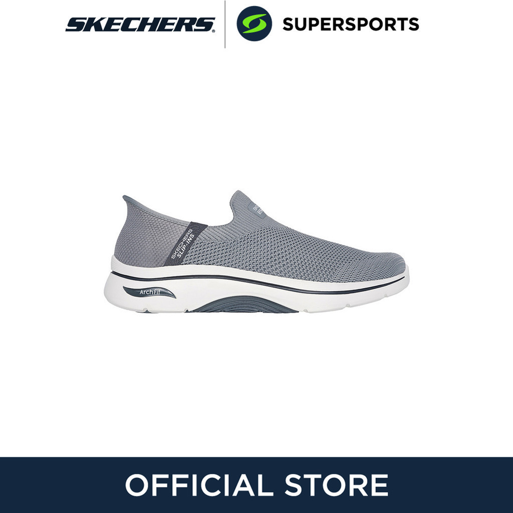 SKECHERS Hands Free Slip-ins®: GO WALK® Arch Fit® 2.0 รองเท้าผู้ชาย 216522-GRY