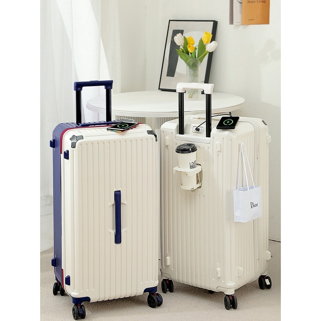 Women's Oversized Luggage28Inch Suitcase Silent Wheel Student Trolley Case Password Suitcase Male On