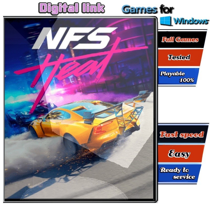 NFS / Need for Speed Heat เกม PC Game คอมพิวเตอร์ สินค้าเป็นแบบสั่งซื้อแล้ว ดาวน์โหลดไฟล์ เกม ไปเล่นได้เลย