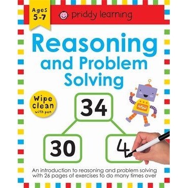 หนังสืออังกฤษ WIPE CLEAN WORKBOOK: REASONING &amp; PROBLEM SOLVINGSOLVING