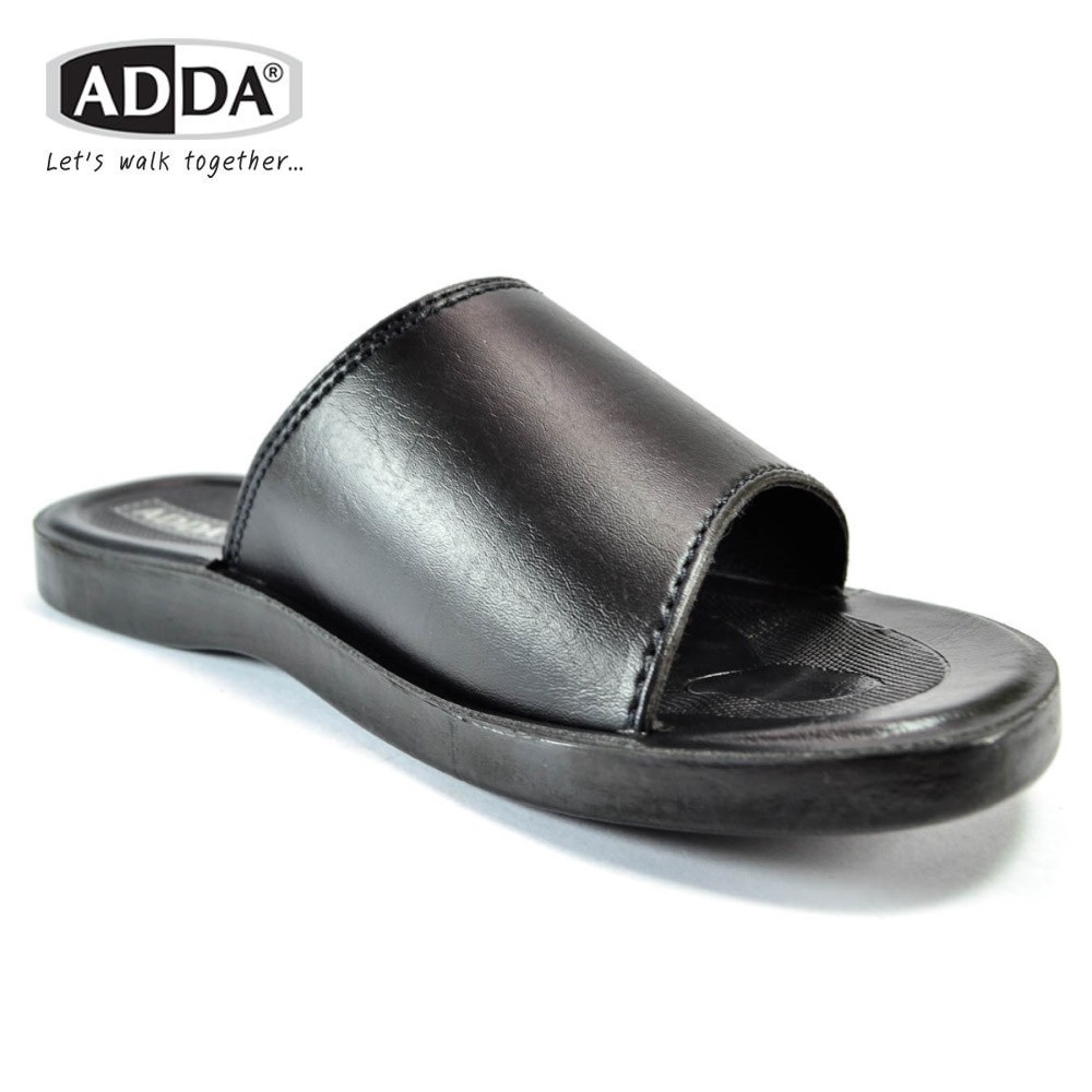 🔥ADDA 7Q13 รองเท้าแตะ รองเท้าลำลอง สำหรับผู้ชาย แบบสวม รุ่น ไซส์ 38-45 สี ดำ ขาว น้ำตาล Maksim