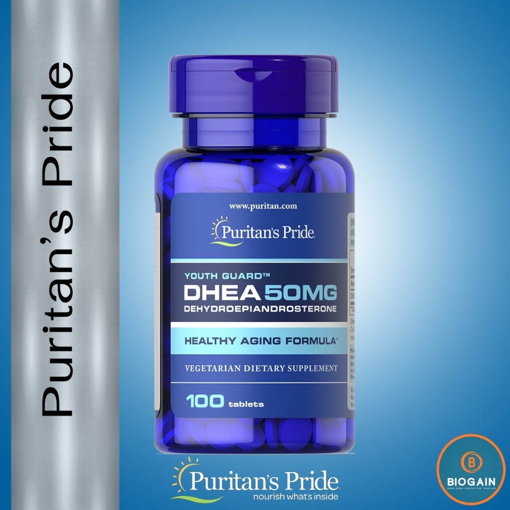 Puritan's Pride DHEA 50 mg / 100 Tablets