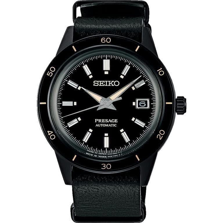 นาฬิกา JDM ★ Seiko Srph95 Presage Series 4r34แฟชั่นแนวโน้มอัตโนมัติสายหนังผู้ชาย