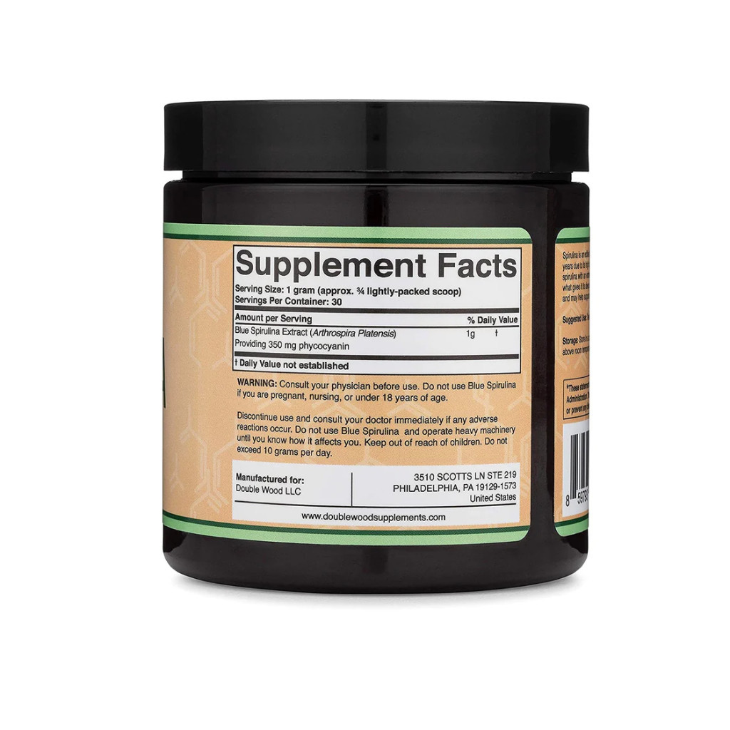 Double Wood Blue Spirulina Powder - Maximum 35% รูปที่ 4