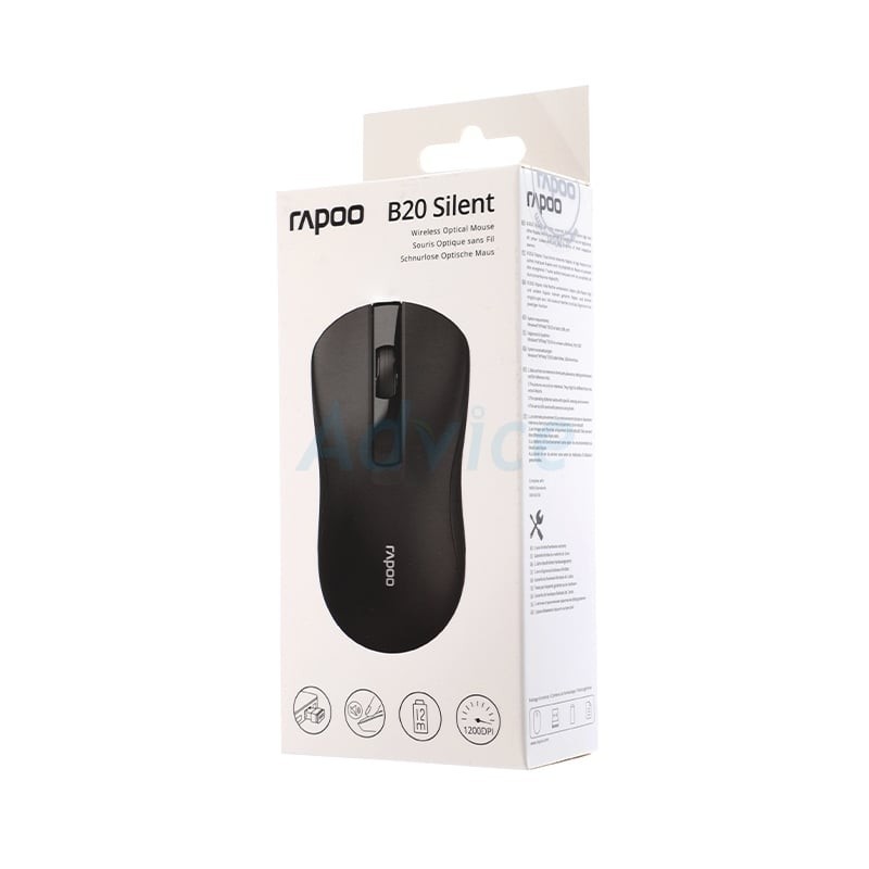 RAPOO WIRELESS MOUSE  B20 SILENT - A0151181