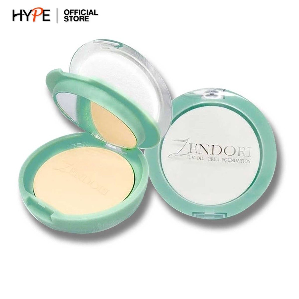 Zendori UV Oil-Free Foundation SPF12 แป้งเซนโดริ ยูวี ออยล์ฟรี
