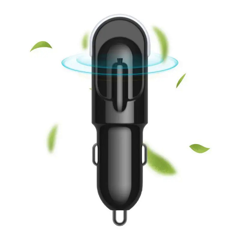 ② Uv โอโซน Ionizer เครื่องฟอกอากาศสำหรับเครื่องฟอกอากาศในบ้านกรอง Ionic Freshener Odor Cleaner Auto Car Air Pu TOWT