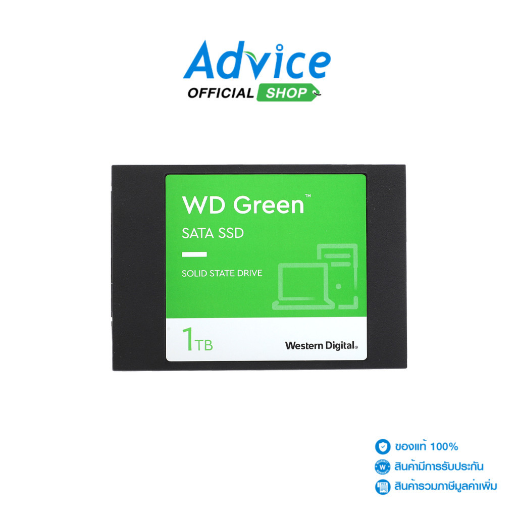 WD 1 TB SSD SATA GREEN (S100T3G0A) - A0141068