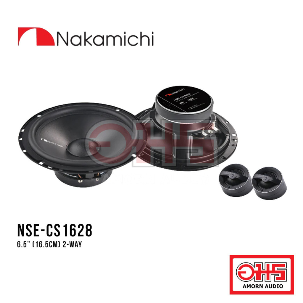 NAKAMICHI NSE-CS1628 Speaker Type : 6.5” (16.5cm) 2-way AMORN AUDIO