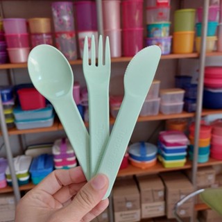 Tupperware ชุดช้อนส้อมปิกนิก เนื้อหนา ทนทาน พกพาสะดวก