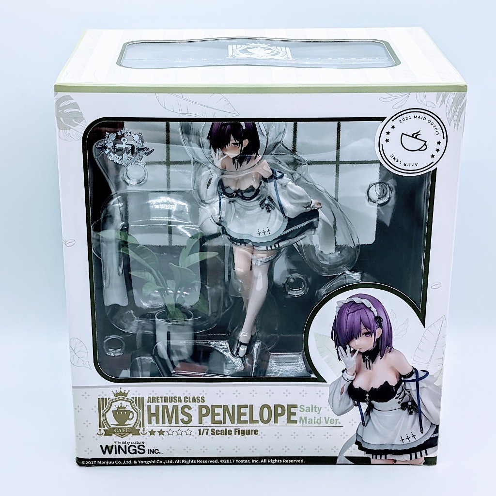 WINGS Azur Lane Penelope Salty Maid Ver. 1/7 Scale Figure 【Used】【Direct from Japan】