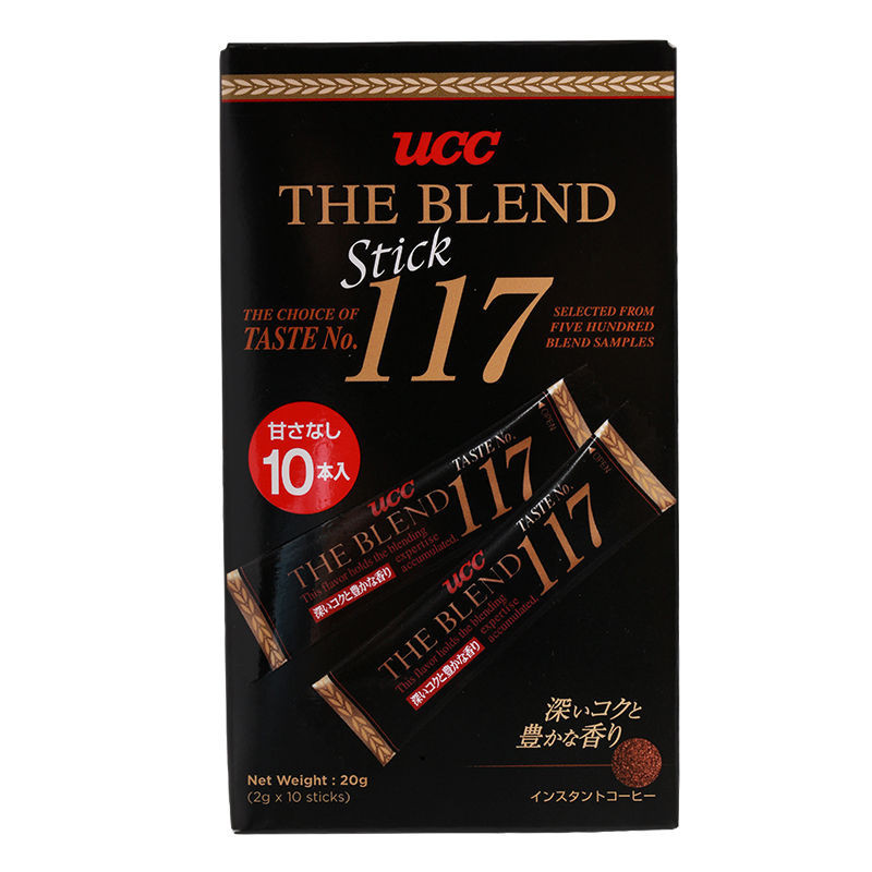 Fast Delivery 🛵 ยูซีซีเดอะเบลนสติ๊ก117กาแฟสำเร็จรูป 10สติ๊ก 20กรัม  ☑  UCC The Blend Stick 117 Instant Coffee 10Sticks