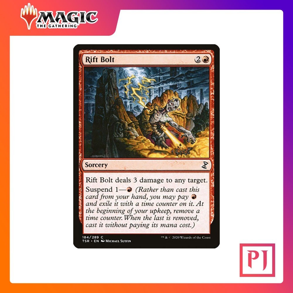 [MTG] Rift Bolt [TSR] [RED] [COMMON] [NORMAL] [ENG] (การ์ดเมจิค / Magic the Gathering)