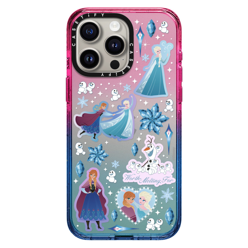 [พร้อมส่ง] CASETiFY | Frozen Friends Stickermania Case