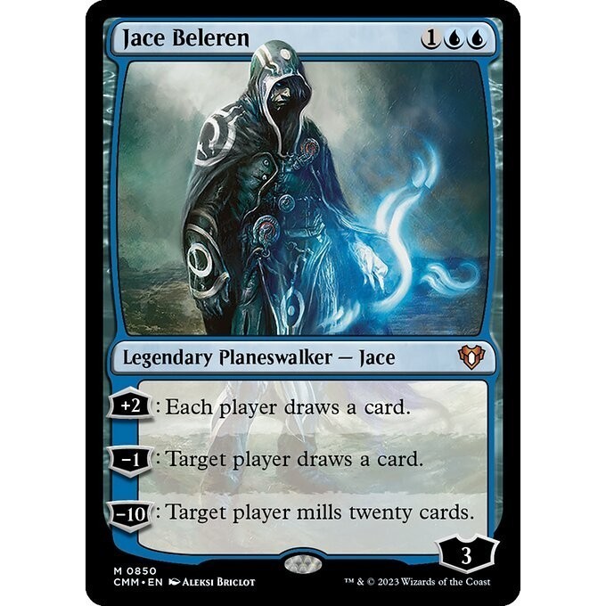 [Commander Masters] - [CMM] - [Jace Beleren] - (M) - [2023]