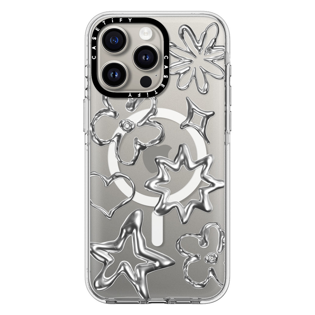 [พร้อมส่ง] CASETiFY | Chrome Doodles By CASETiFY Artist