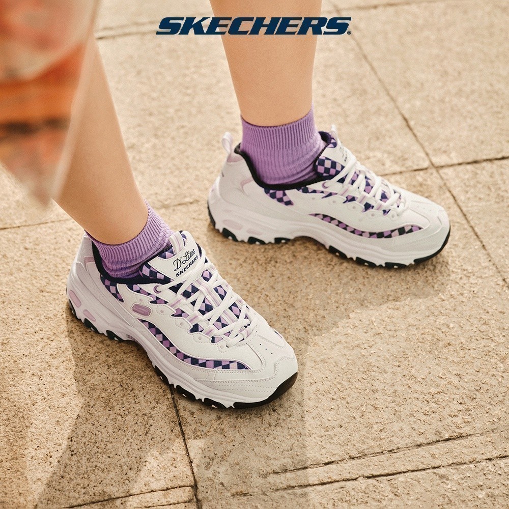 Skechers สเก็ตเชอร์ส รองเท้า ผู้หญิง Sport D'Lites 1.0 Shoes - 896271-WMLT