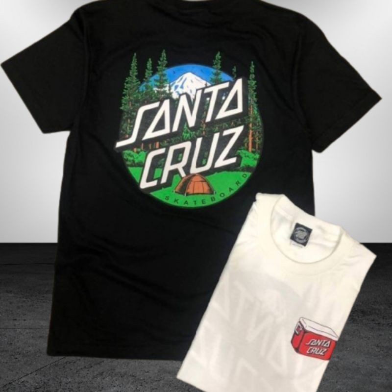 เสื้อยืด Santa Cruz Campping ซานตาครูซ ลายแคมป์ปิ้ง