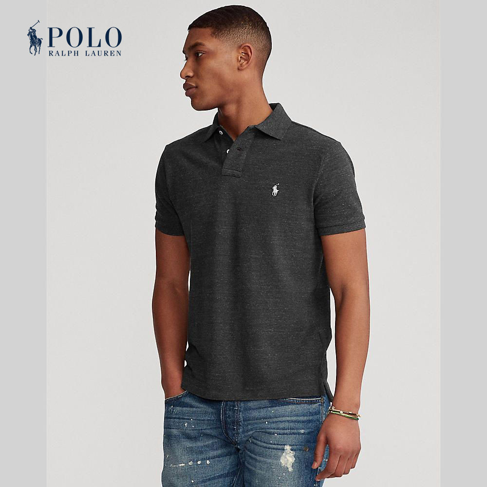 Polo Ralph Lauren POLO เสื้อโปโล รุ่น MNPOKNI1N820137 สี 001 BLACK