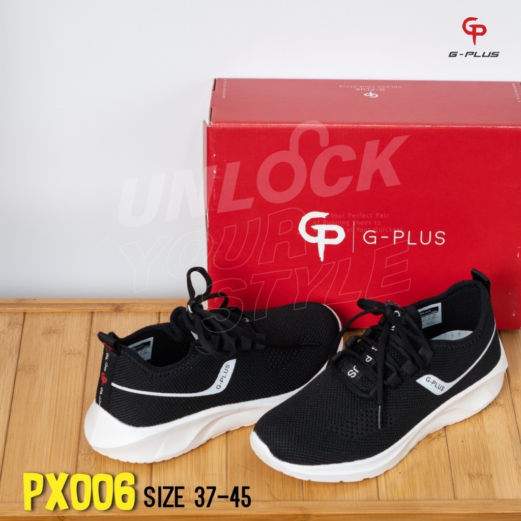 รองเท้าผ้าใบ สนีกเกอร์ พื้นนุ่ม  SIZE37-45 ส่งตรงจากโรงงานแท้100% G-PLUS รุ่น PX006  แนะนำเพิ่มขนาด