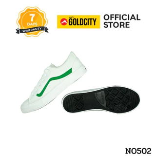 GOLDCITY รองเท้าผ้าใบ แฟชั่น แบบผูกเชือก UNISEX ใส่สบาย น้ำหนักเบา กันลื่น (37-45) รุ่น NO502