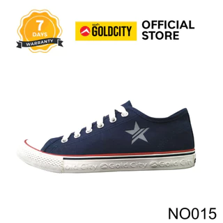 GOLDCITY รองเท้าผ้าใบ แฟชั่น แบบผูกเชือก UNISEX ใส่สบาย น้ำหนักเบา กันลื่น (37-45) รุ่น NO015