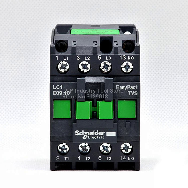 100% Original Schneider Home-Appliance LC1N0910M5N AC220V LC1-E EasyPact Series คอนแทค9A LC1E0910M5N