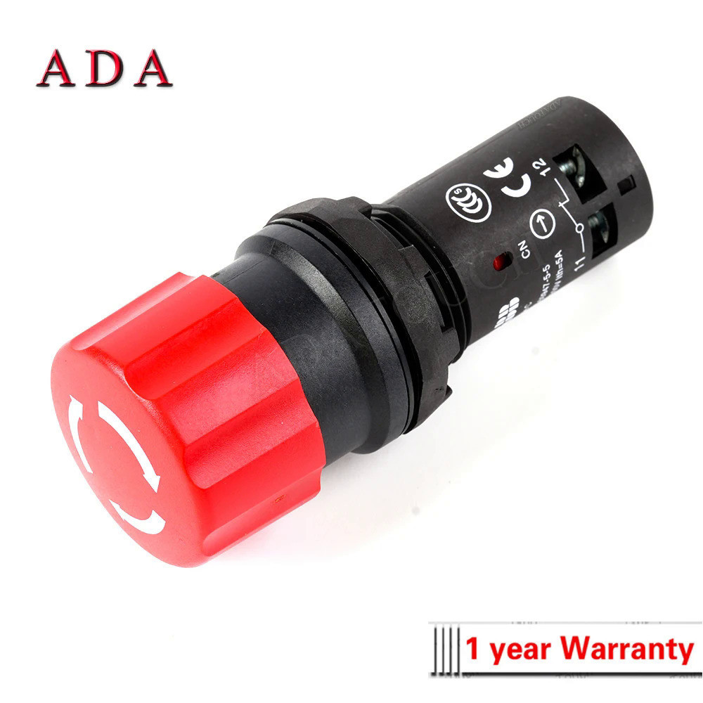 สำหรับ ABB CE3T-10R-20 1SFA619500R1021สวิตช์ปุ่มหยุดฉุกเฉินสำหรับ ABB CE3T-10R-20 1SFA619500R1021