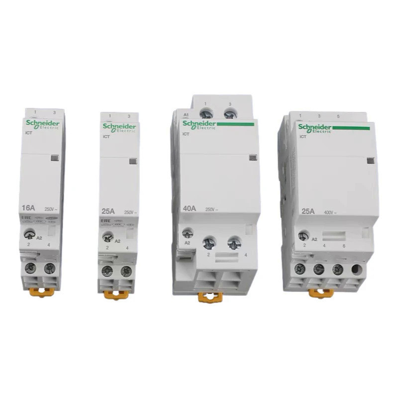 Schneider Electric ICT 1P/2P/3P/4P ไม่มี16A/25A/40A/63A IACTS คอนแทคเตอร์ดั้งเดิม
