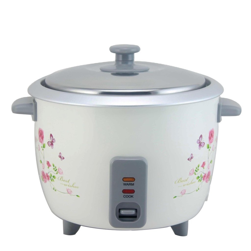 Classical Flower 1.8L Electric Drum Rice Cooker