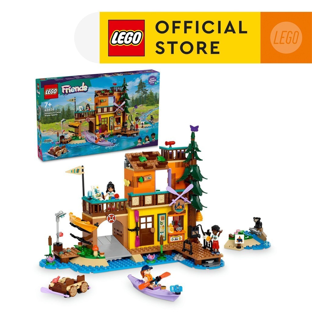 LEGO Friends 42626 Adventure Camp Water Sports (628 Pieces)