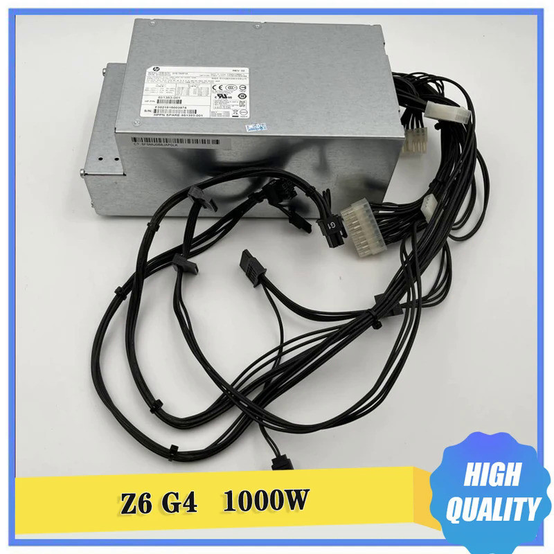 สำหรับ HP Z6 G4 1000W 851383-001 D15-1K0P1A D1K0E001H เวิร์กสเตชันพาวเวอร์ซัพพลาย