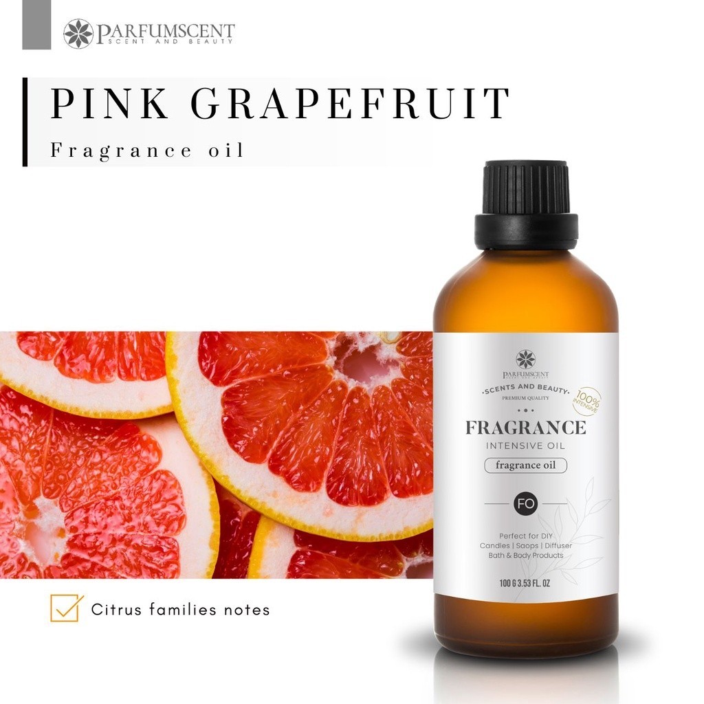 PARFUMSCENT หัวน้ำหอม Pink Grapefruit fragrance oil