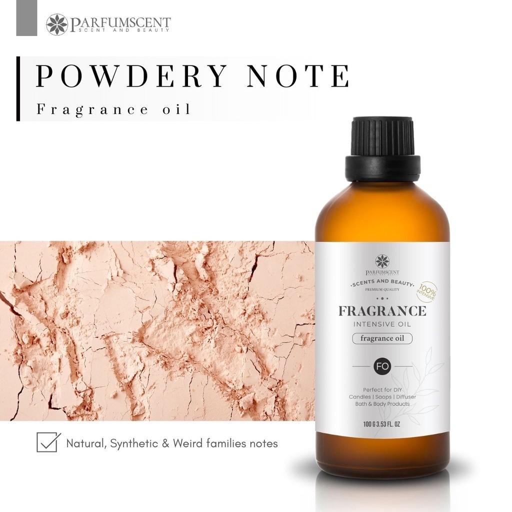 PARFUMSCENT หัวน้ำหอม Powdery Note Fragrance Oil