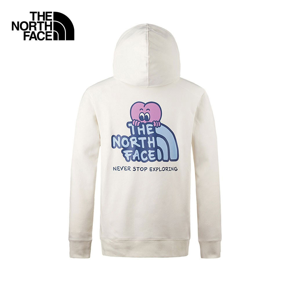 THE NORTH FACE U V-DAY DK HOODIE - WHITE DUNE เสื้อฮู้ด Unisex (ดูตารางไซซ์ ASIA/AP)