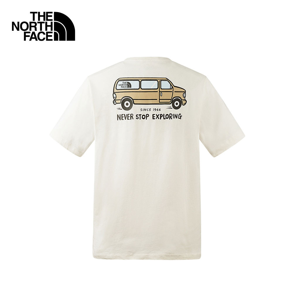 THE NORTH FACE U VAN LIFE GRAPHIC SS TEE - AP - WHITE DUNE เสื้อยืดแขนสั้น (ดูตารางไซซ์ ASIA/AP)