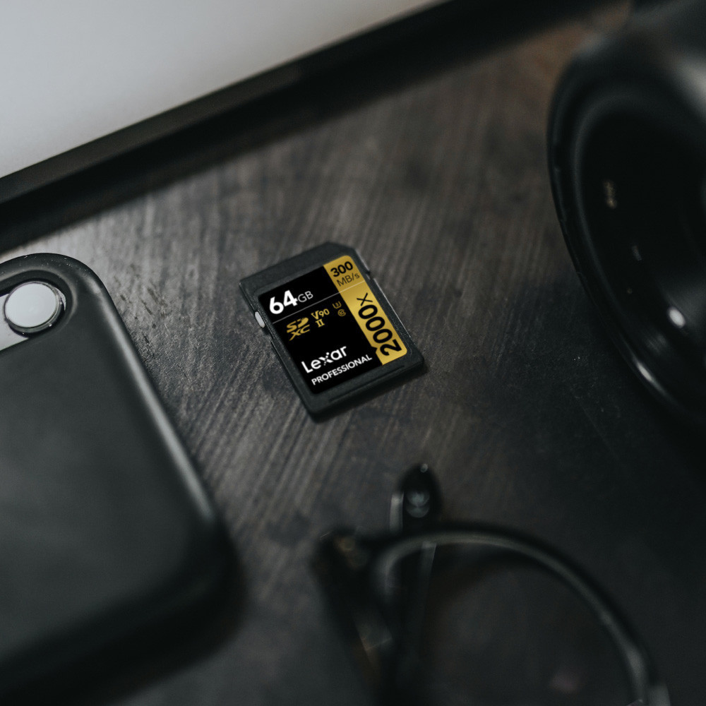 การ์ดหน่วยความจำ เอสดีการ์ด LEXAR SD2000X 128GB UHS-II U3 V90 SD CARD FULL-HD 3D 4K 8K RW300/260MB/S (LSD2000128G)_4